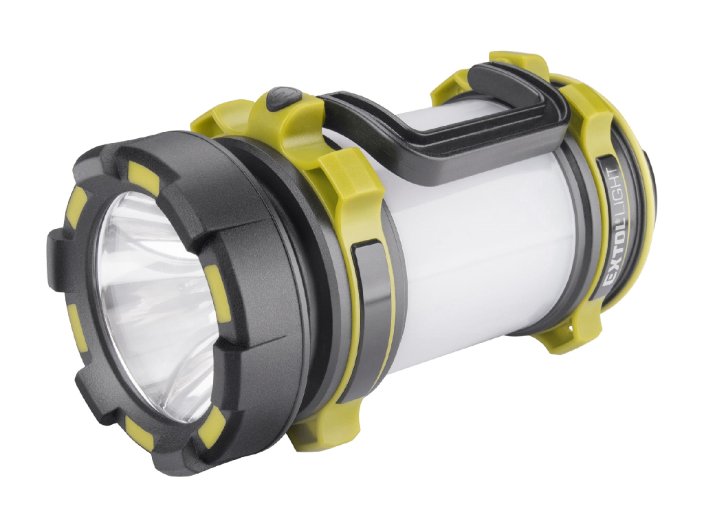 Svietidlo ručné s 360 ° funkciou a powerbankou, EXTOL LIGHT