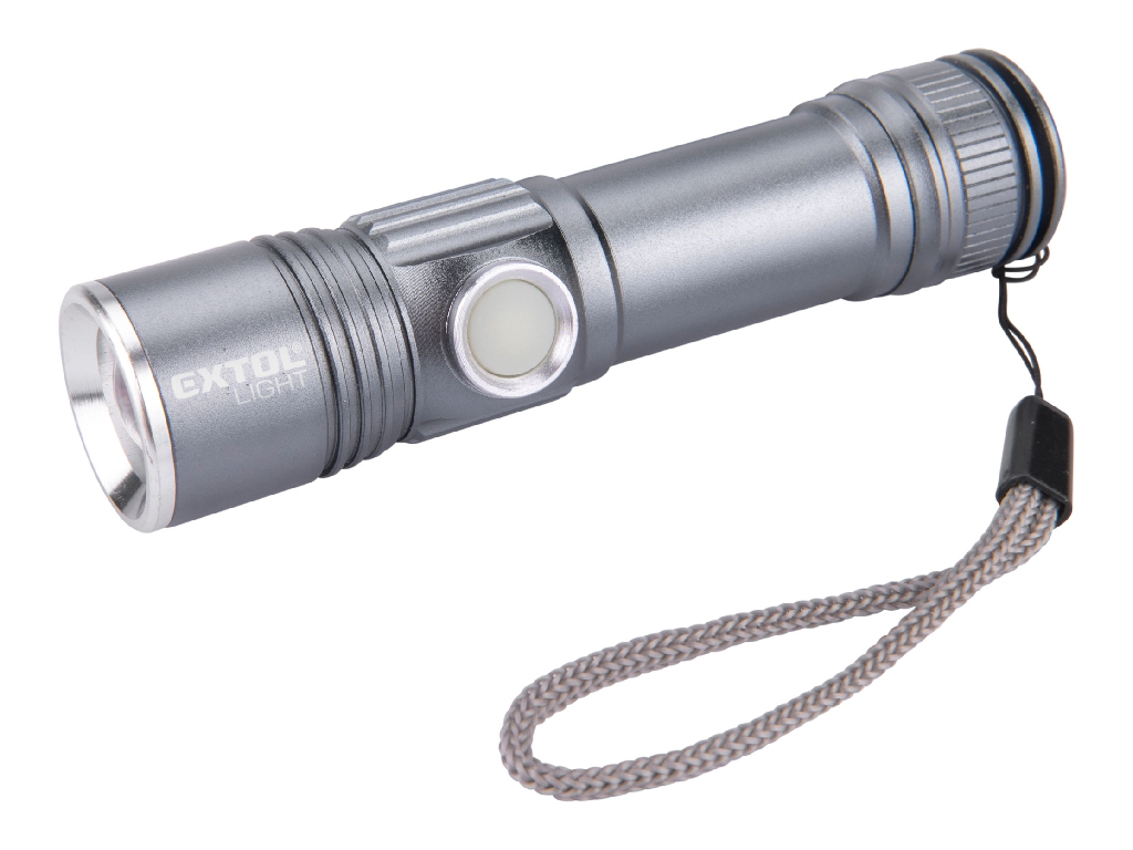 Svietidlo ručné, zoom, EXTOL LIGHT