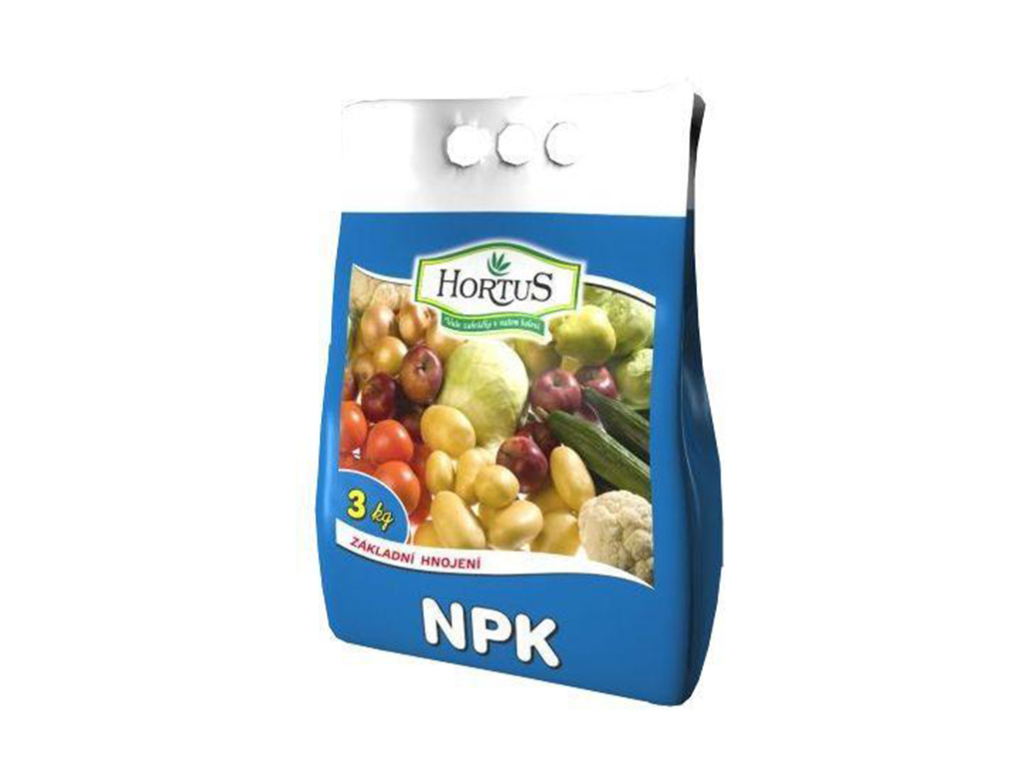 NPK hnojivo, granulované minerálne, Hortus