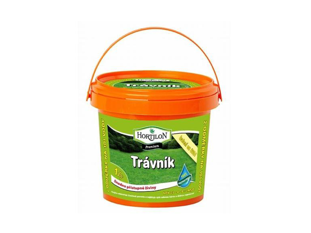 Hnojivo kryštalické, vodorozpustné, Trávnik, Hortilon