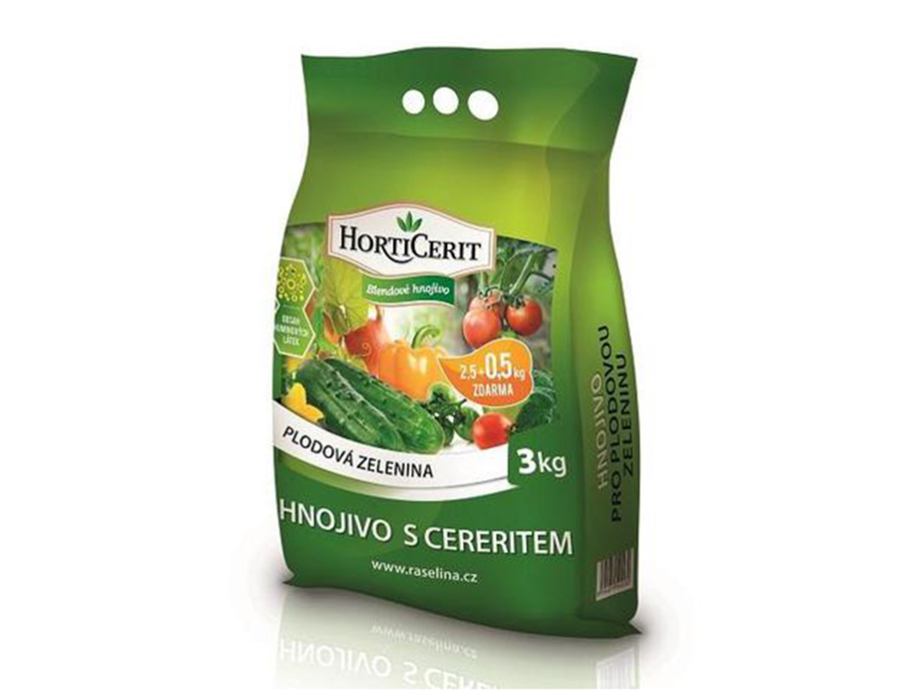 Hnojivo pre plodovú zeleninu, HortiCerit