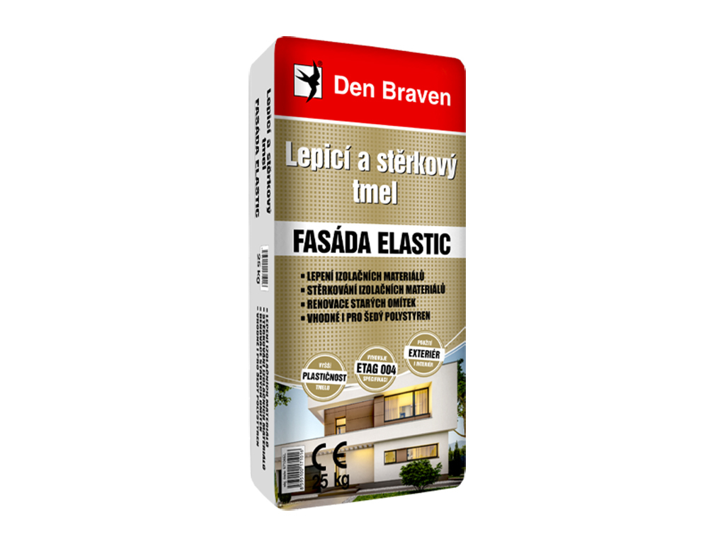 Tmel lepiaci a stierkový, FASÁDA ELASTIC, Den Braven