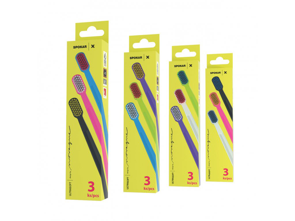 Kefka zubná X, 3 pack, SPOKAR