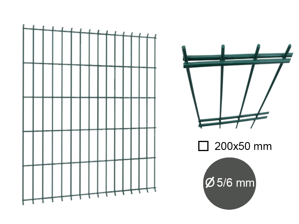 Dielec plotový PILOFOR SUPER, drôt 5/6 mm, antracit
