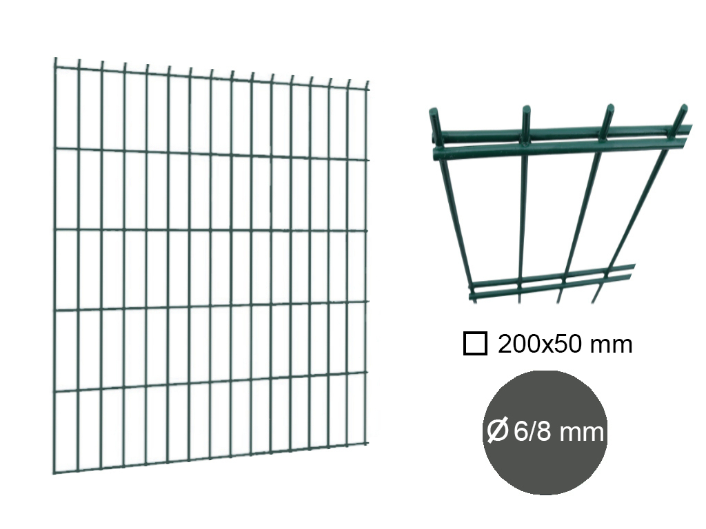 Dielec plotový PILOFOR SUPER STRONG, drôt 6/8 mm, antracit