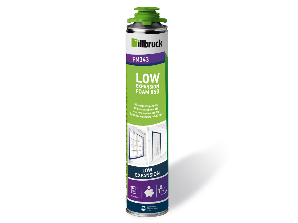 Pěna montážní nízkoexpanzní, LOW EXPANSION FOAM, Illbruck FM343