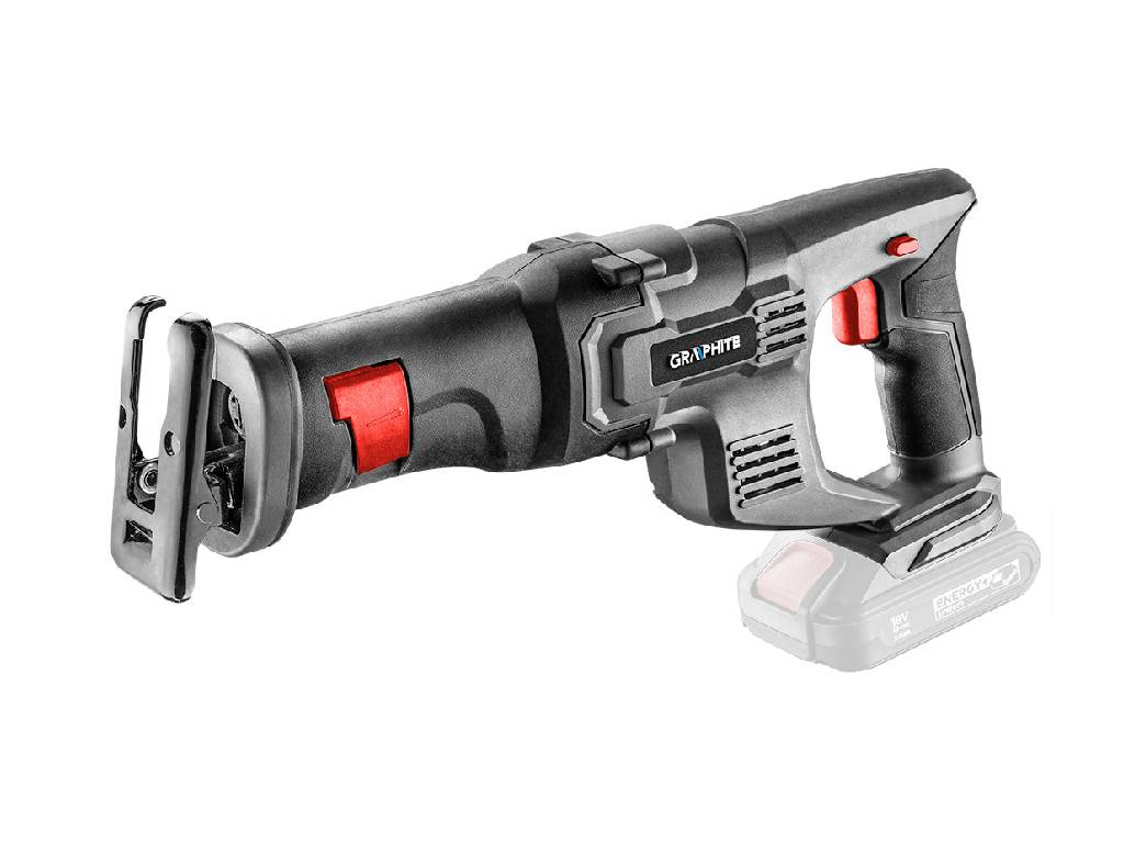 Pila ocaska aku Energy+ 18V, Li-Ion, bez baterie, Graphite