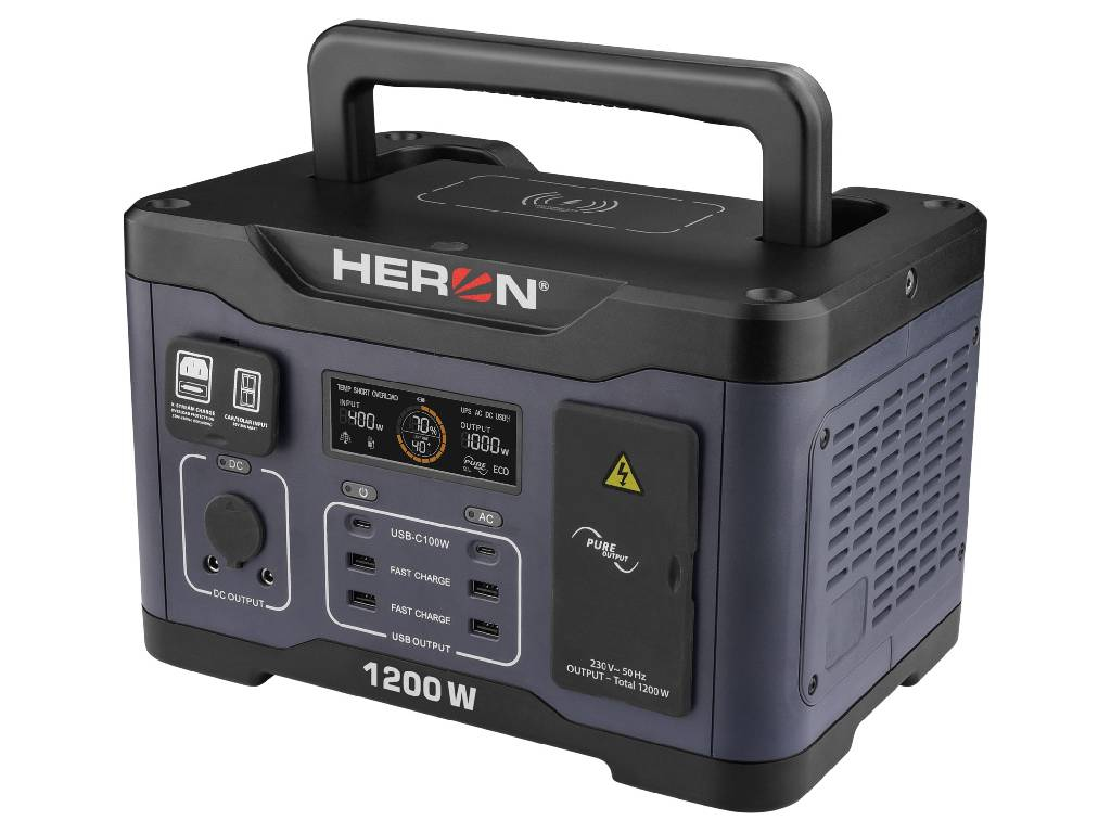 Stanice nabíjecí s USB, 230 V, DC, HERON
