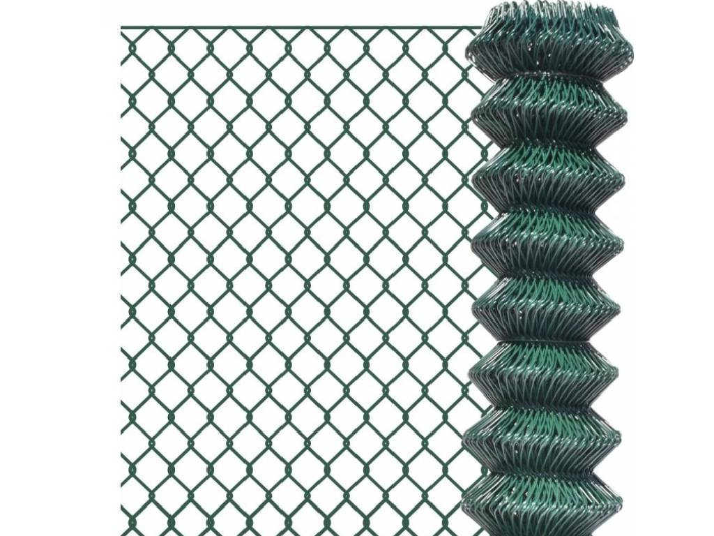 Pletivo poplastované nezapletené, ZESÍLENÉ 3,0 mm drát, zelené, KOMPAKT SUPER