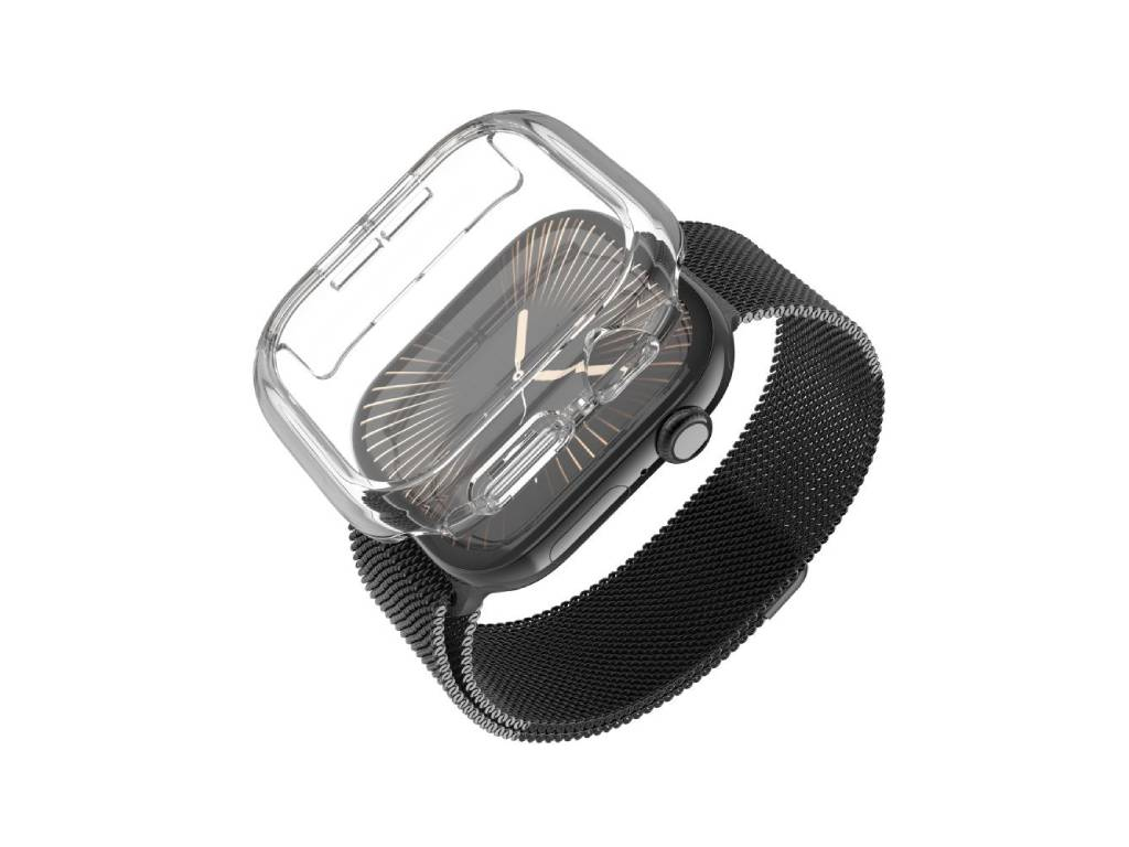 Ochranné pouzdro FIXED Pure Watch s temperovaným sklem pro Apple Watch