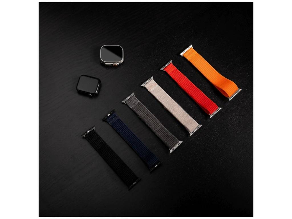 Nylonový řemínek FIXED Nylon Sporty Strap pro Apple Watch