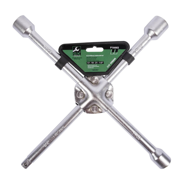Klíč křížový na kola 3/4", GK TOOLS