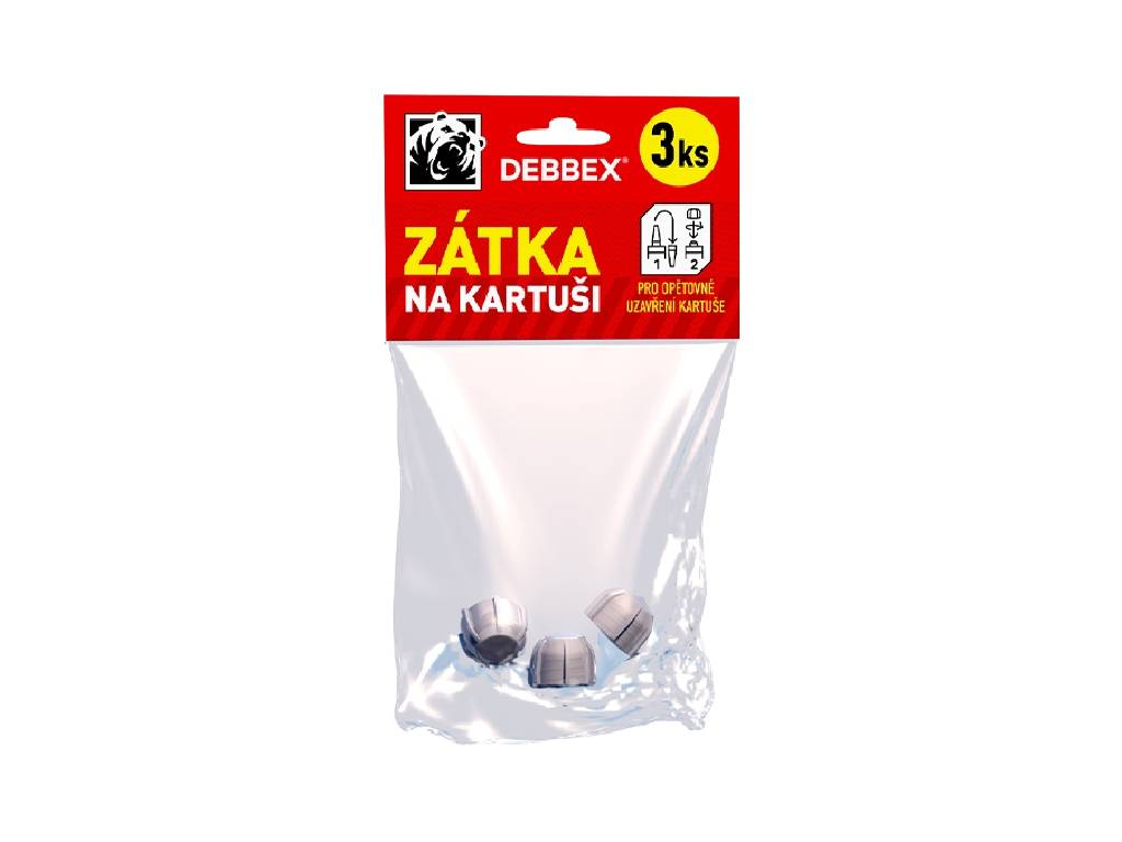 Zátka na kartuši pro lepidla, tmely a silikony, DenBraven