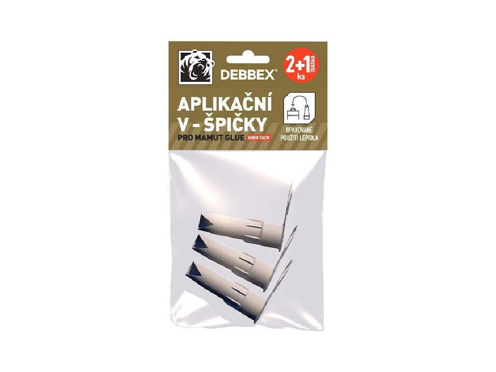 Aplikační špičky pro lepidla MAMUT, DenBraven
