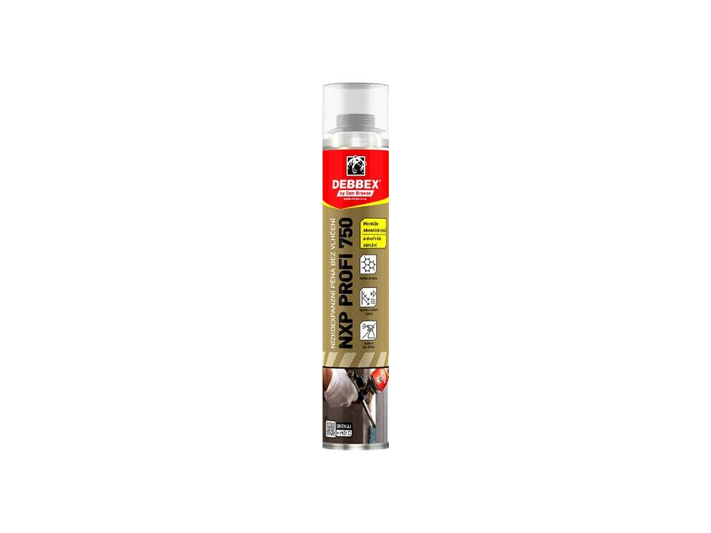 Pěna nízkoexpanzní bez vlhčení NXP PROFI 750, DenBraven