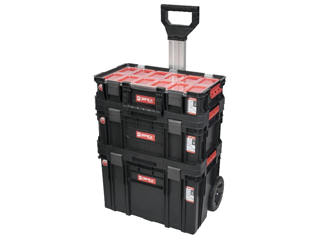 Set boxů Qbrick TWO Cart na kolech 6v1, QBRICK