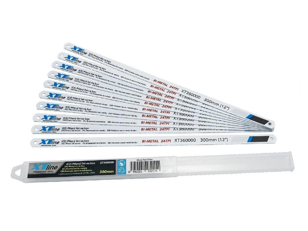 Pilový list ruční, HSS-Co Bi-hardness, XTLINE