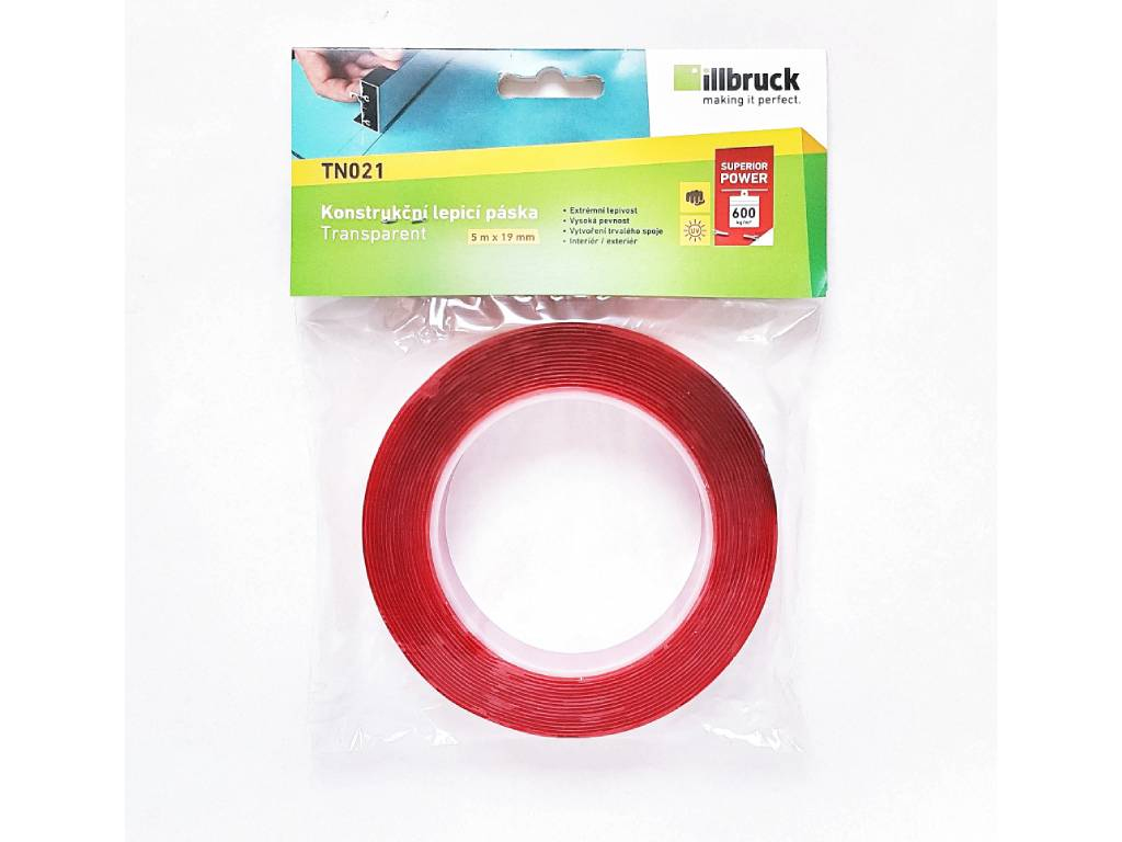 Páska akrylová pěnová, FOAMED ACRYLIC TAPE, Illbruck TN021