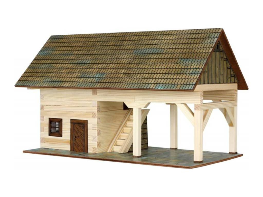 Dřevěná stavebnice Walachia - Kolna