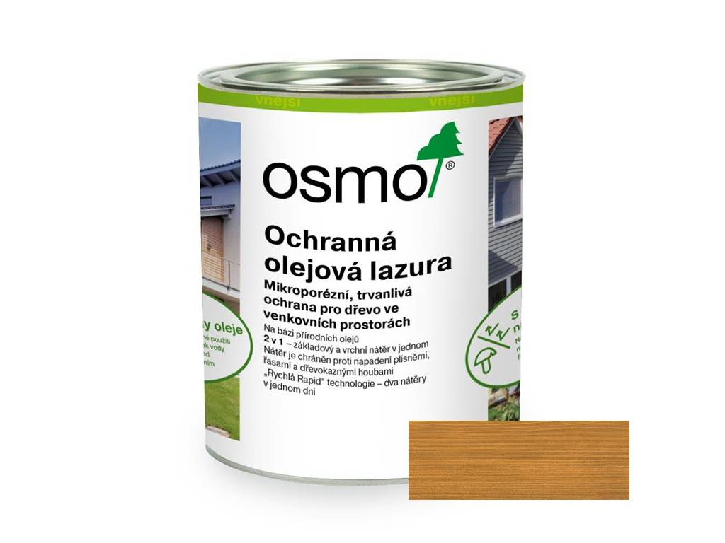 Olejová lazura ochranná, Borovice 700, OSMO