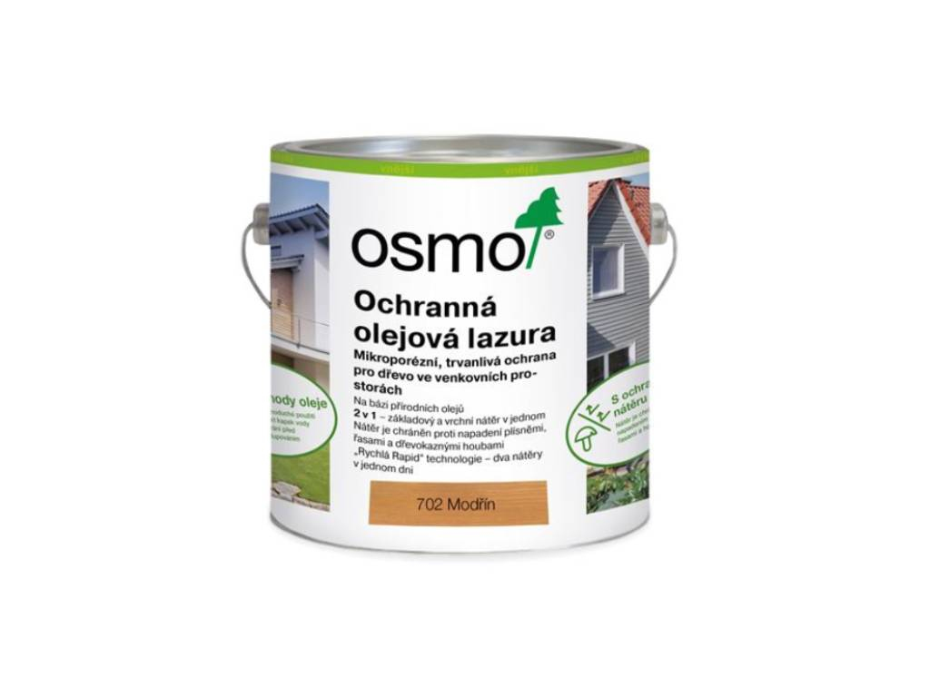 Olejová lazura ochranná, Modřín 702, OSMO