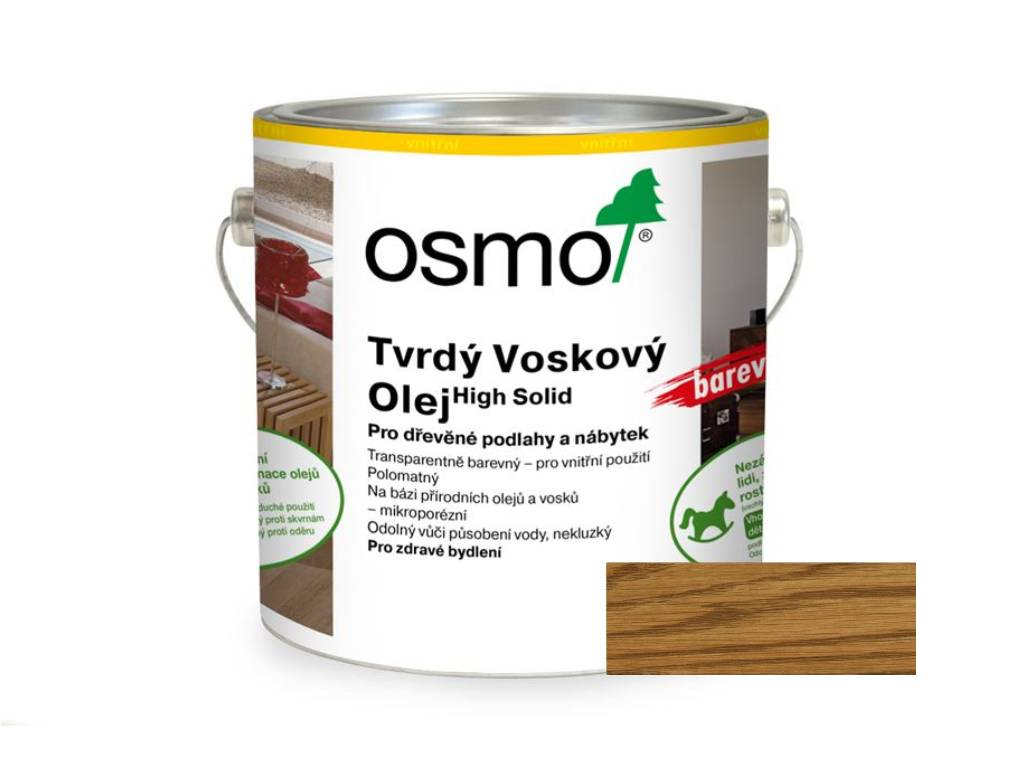 Olej tvrdý voskový (TVO), Jantar 3072, OSMO