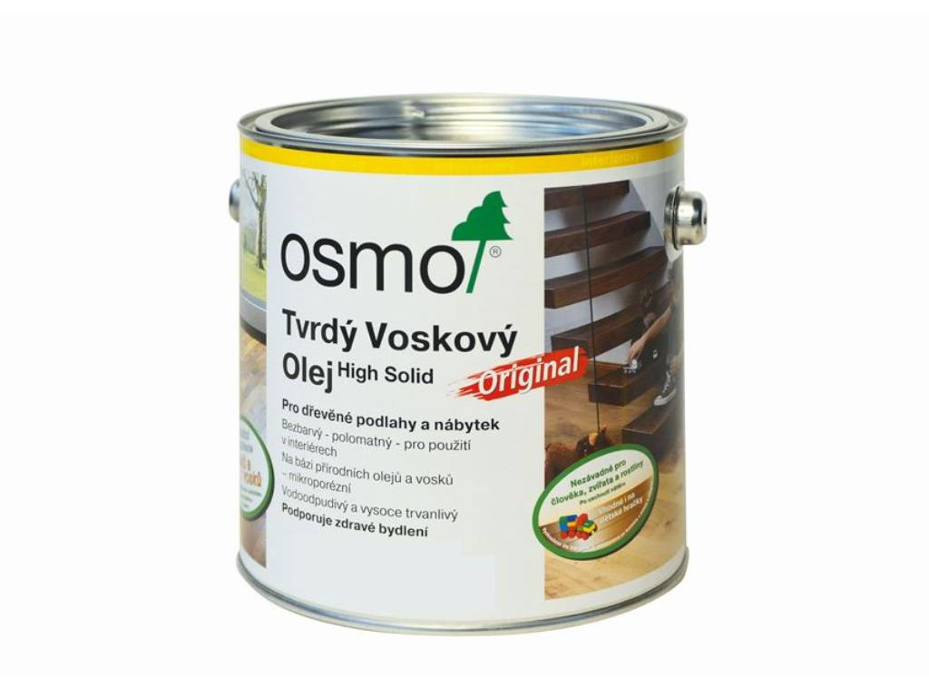 Olej tvrdý voskový lesklý 3011, OSMO