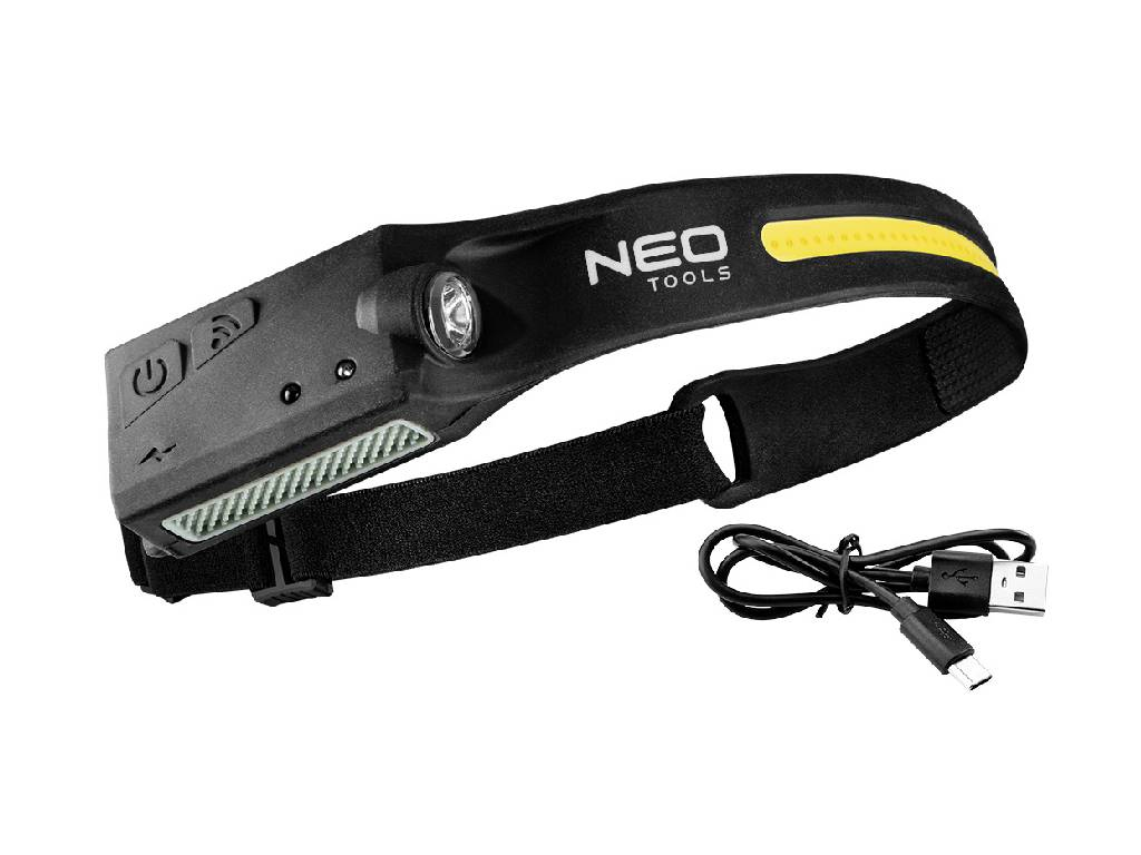 Čelovka se sensorem pohybu, NEO tools