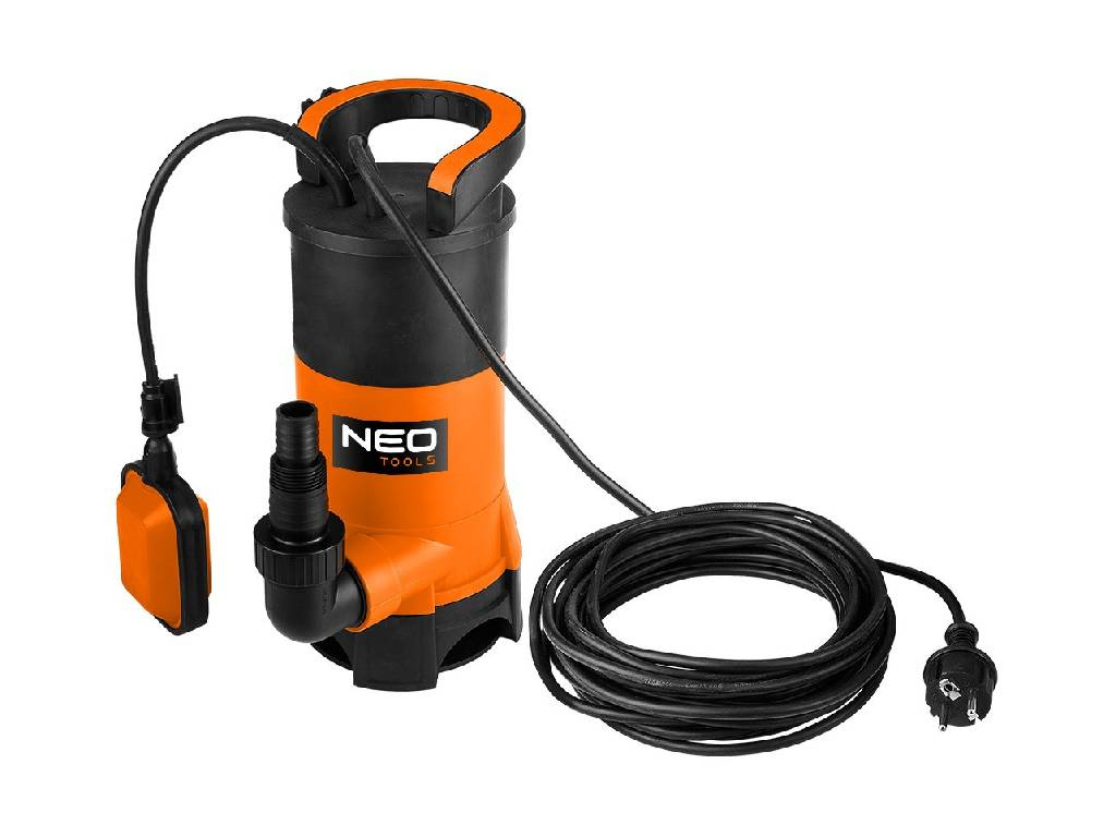 Čerpadlo na znečištěnou vodu, 900 W, NEO tools
