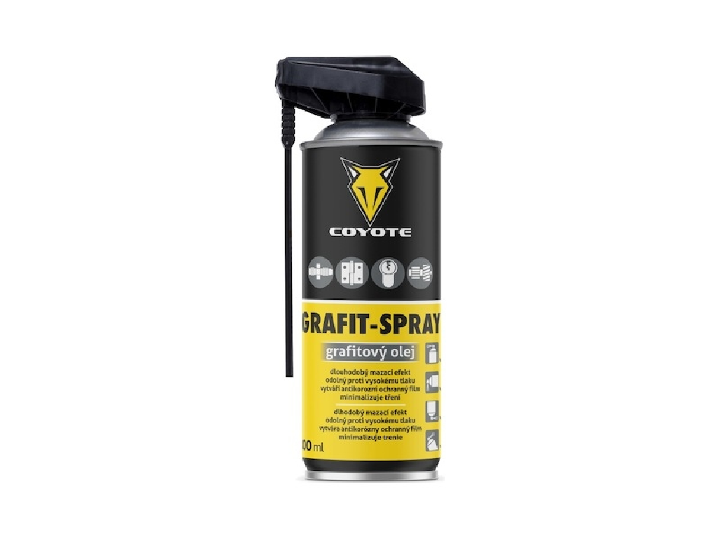 Grafitový olej ve spreji GRAFIT-SPRAY, COYOTE