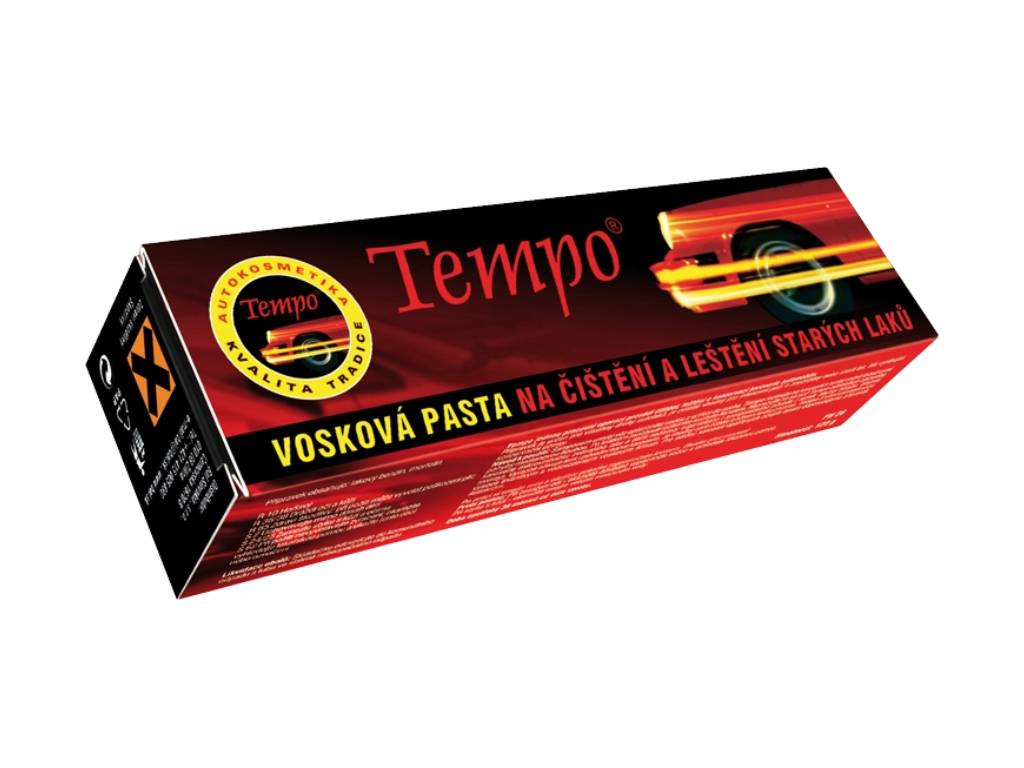 Pasta vosková na čištění a leštění laku, Tempo Pasta