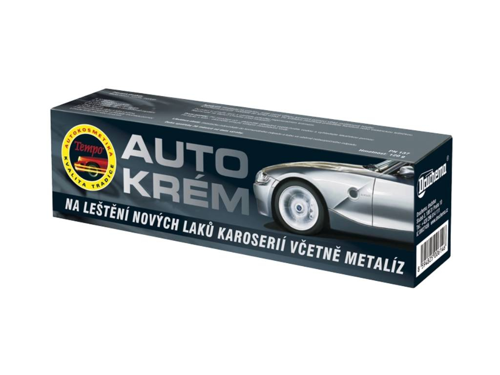 Autokrém na leštění nových laků, Tempo