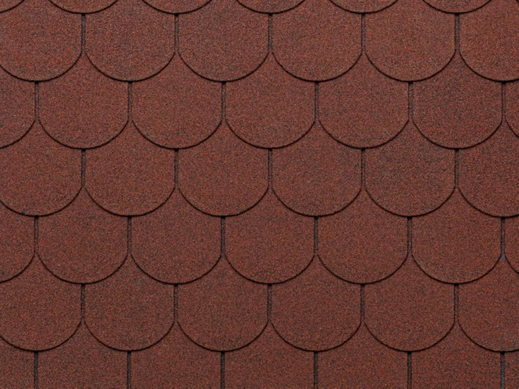 Šindel střešní, ECO ROOF Traditional, 013 MIXED RED