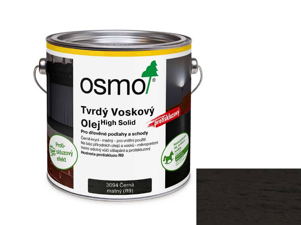 Olej tvrdý voskový protiskluzový R9 3094, OSMO