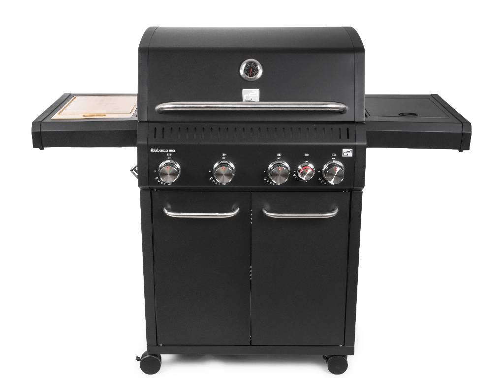 Gril plynový Alabama Black BBQ Premium Line, 5 hořáků, G21