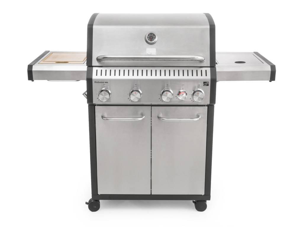 Gril plynový Alabama Silver BBQ Premium Line, 5 hořáků, G21