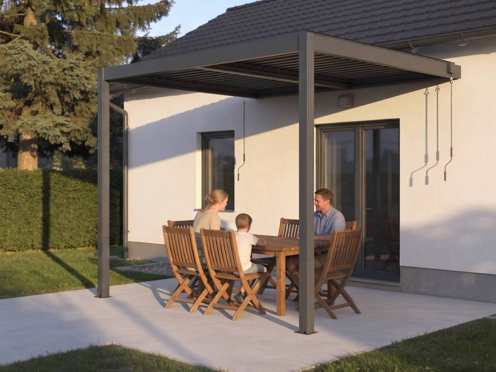 Pergola bioklimatická hliníková G21 Trenton Premium