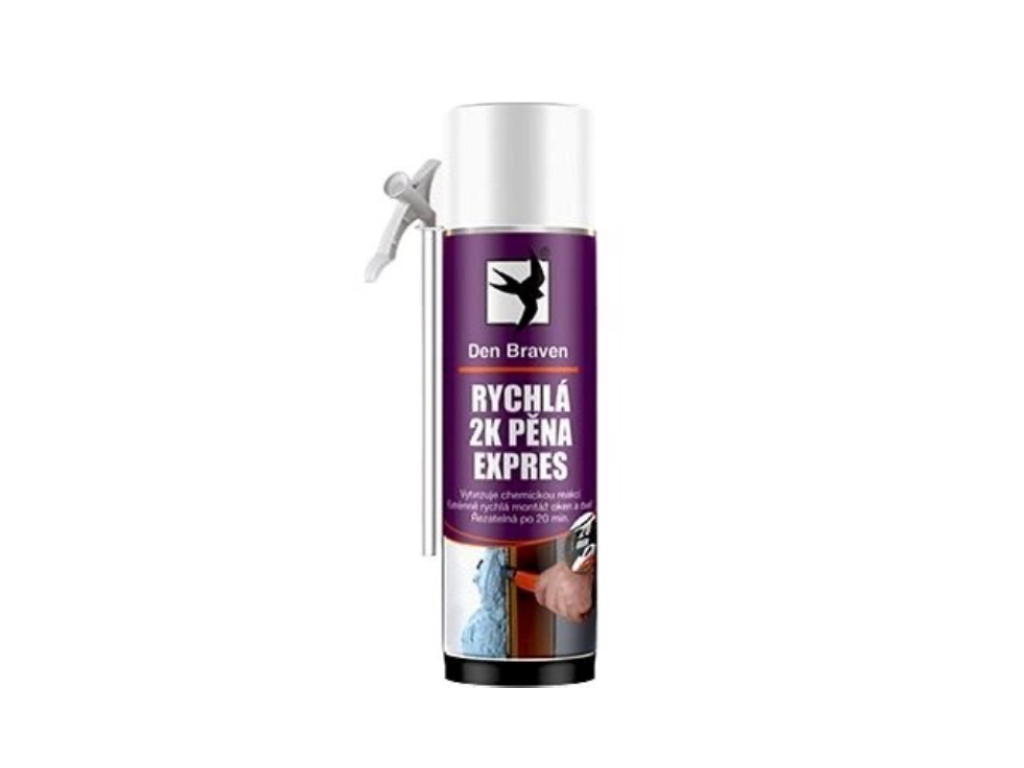 Pena trubičková, rýchla 2K EXPRES, Den Braven