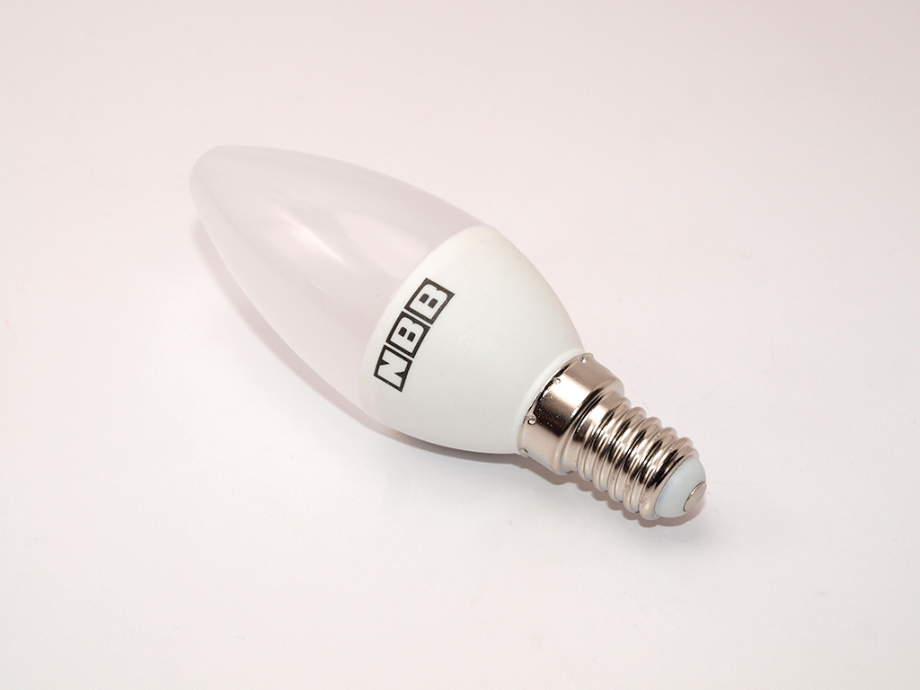 LED žiarovka sviečka, závit E14, 5 -7W