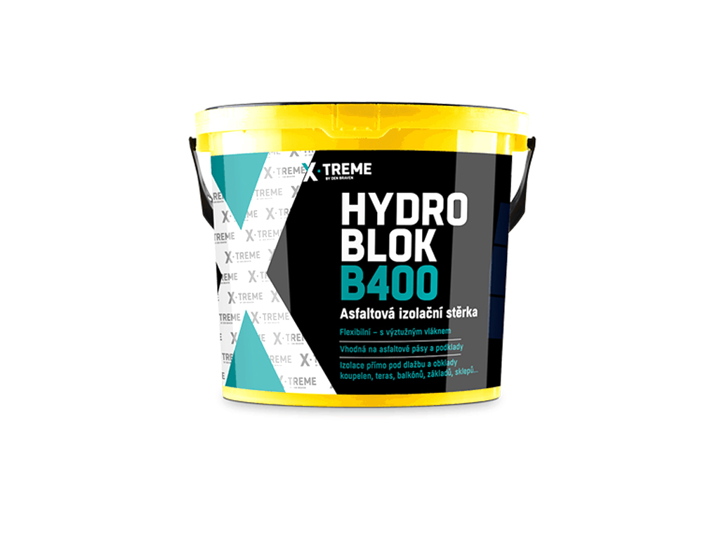 Stierka asfaltová hydroizolačná HYDRO BLOK B400, Den Braven