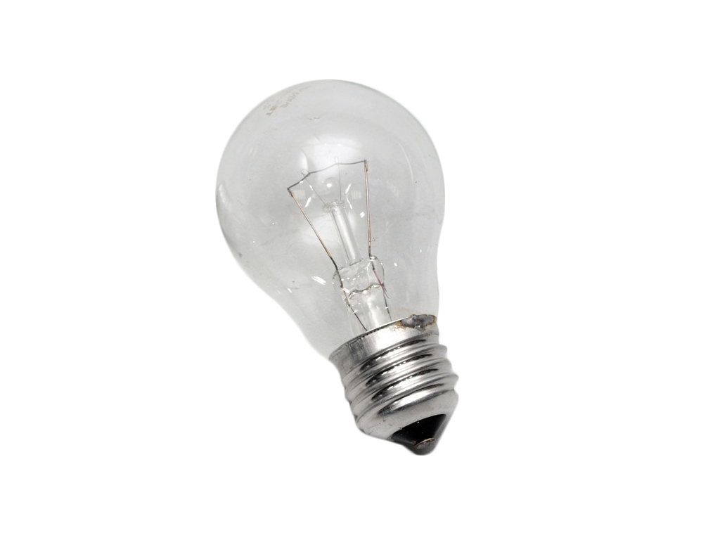 Žiarovka klasická číra E27 iluminačná