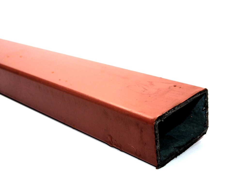 Jekel poplastovaný a pozinkovaný 50 x 30 x 1,8 mm, farba TEHLOVÁ