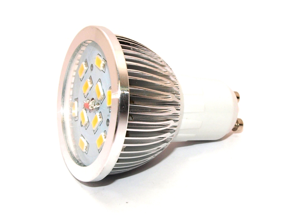 LED bodovka, farba svetla teplá biela, závit GU10, svietivosť 500 lúmenov