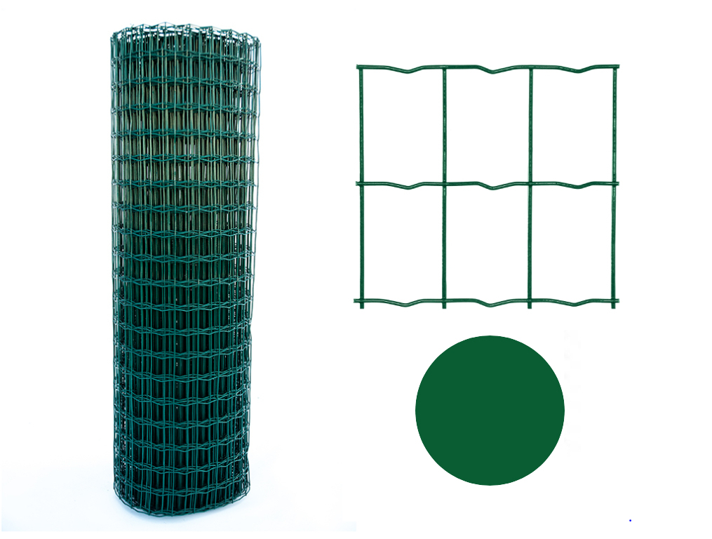 Pletivo zvárané VP, drôt 2,5, oká 50x50, ZN+PVC