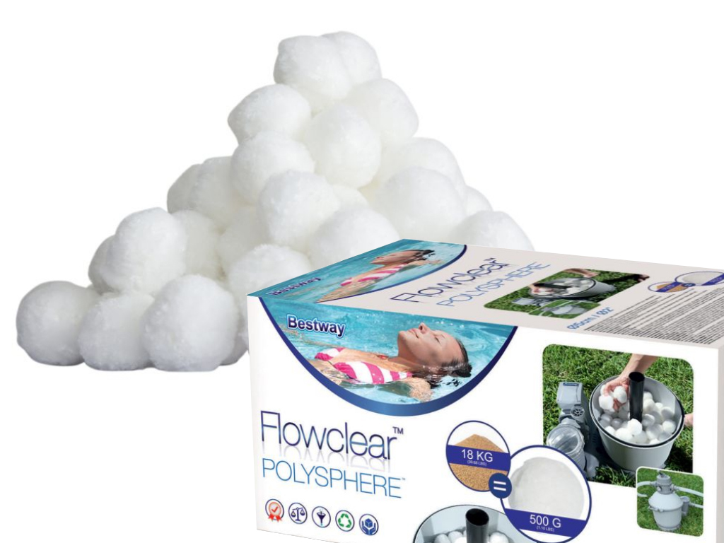 Náplň do bazénovej filtrácie POLYSPHERE