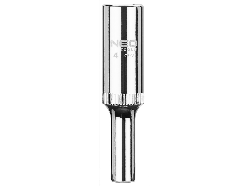 Hlavica nástrčná 1/4", DIN 3124, predĺžená, NEO tools