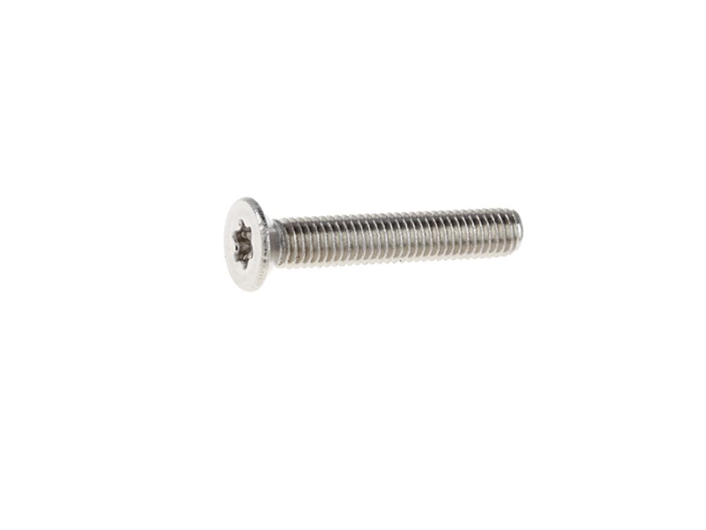 Skrutka do kovu so zápustnou hlavou a TORX drážkou, DIN 965, nerez A2