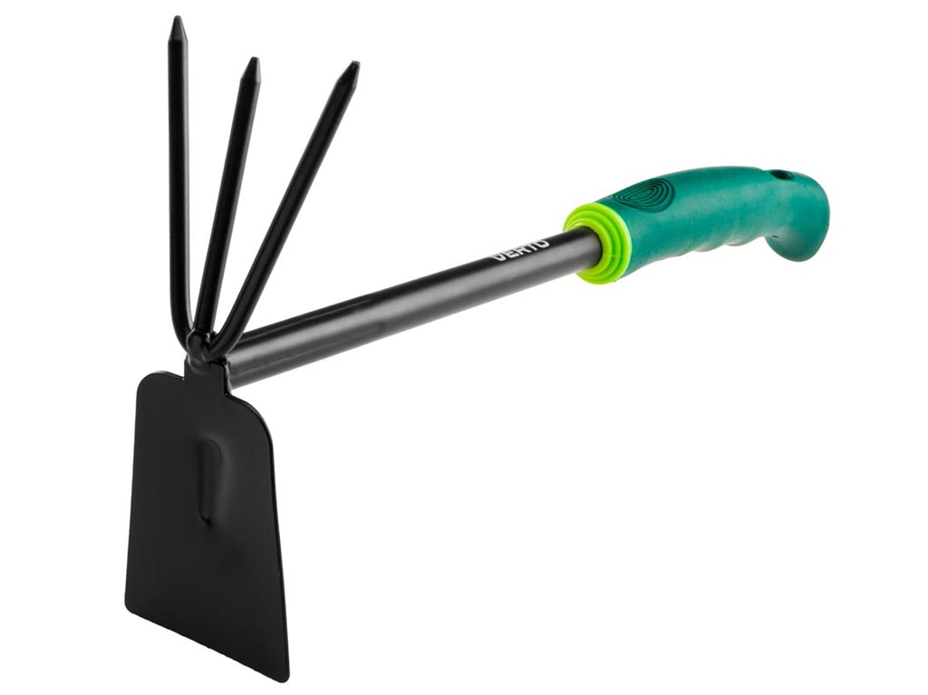 Motyčka s hrabličkami, ergonomický úchyt, VERTO