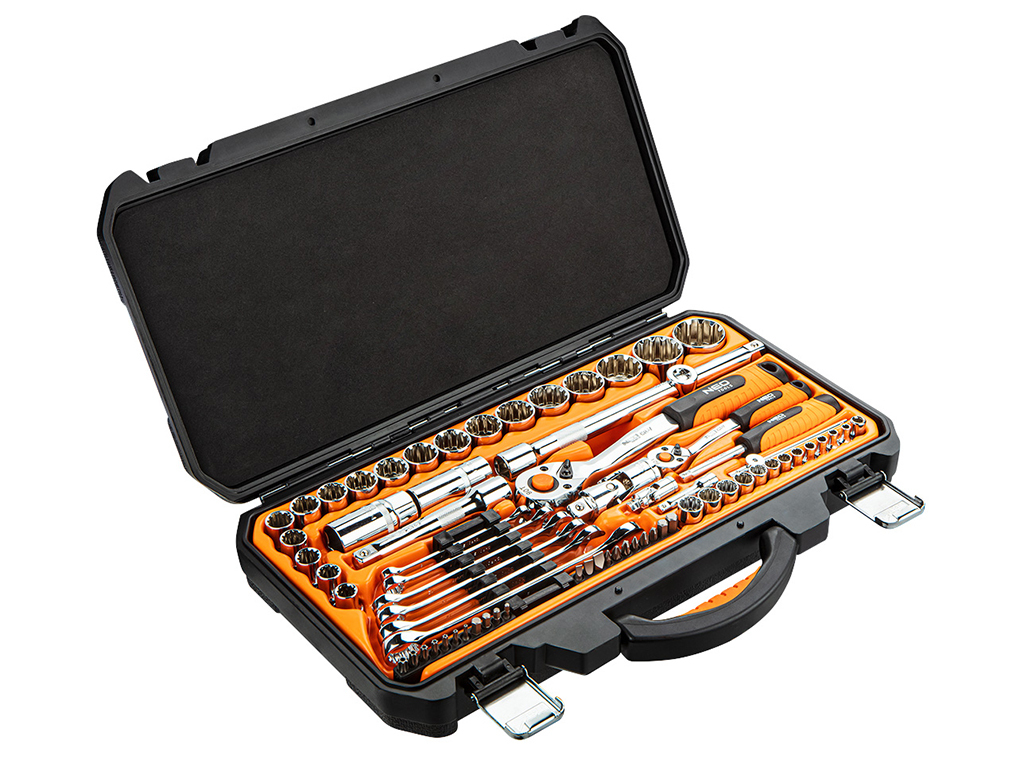 Gola sada 1/4" a 1/2", 71 dielov, NEO tools