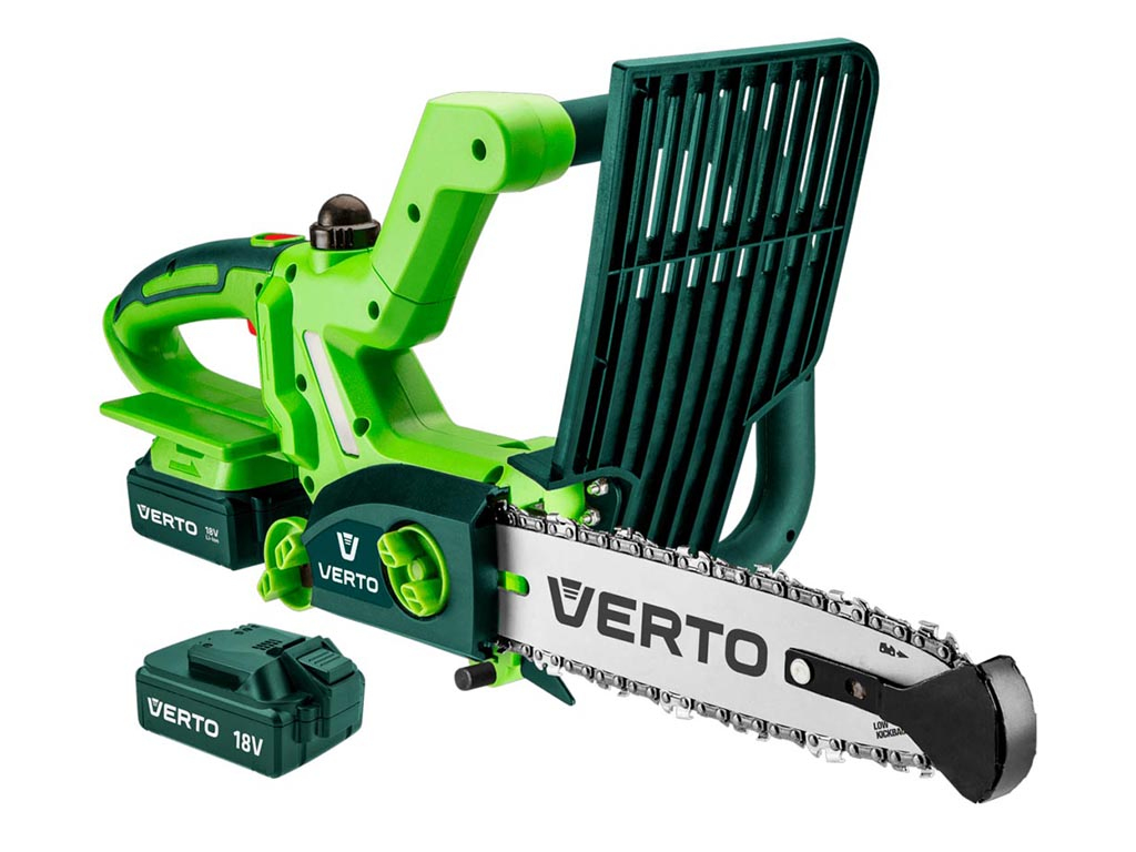 Píla reťazová aku VES, 18 V Li-Ion, 25 cm, VERTO